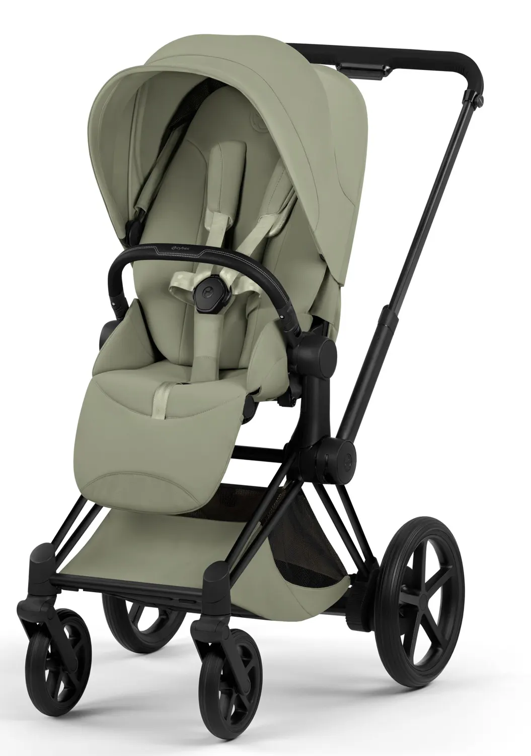 cybex e priam style buggy black sage green