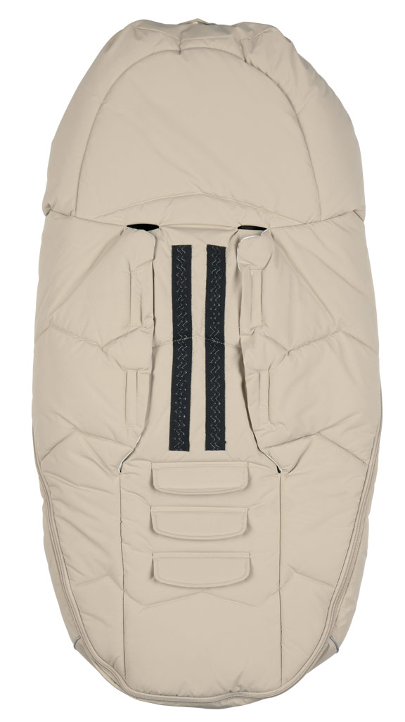 Voksi Urban Fußsack seashell sand hinten