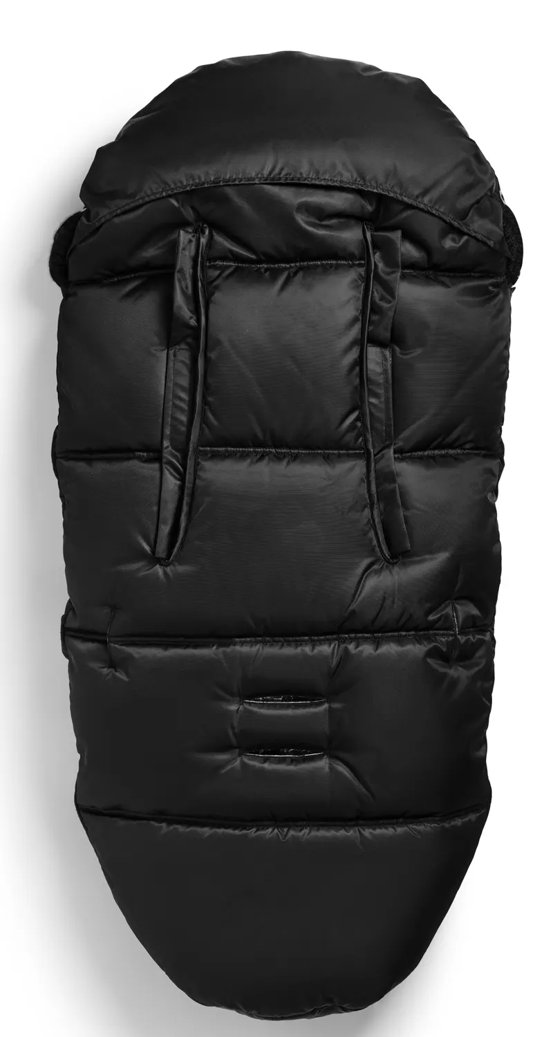 Elodie footmuff pilot black back
