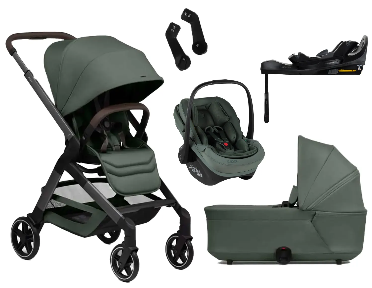 joolz hub 2 kinderwagen 4 1 set joolz maxi forest green
