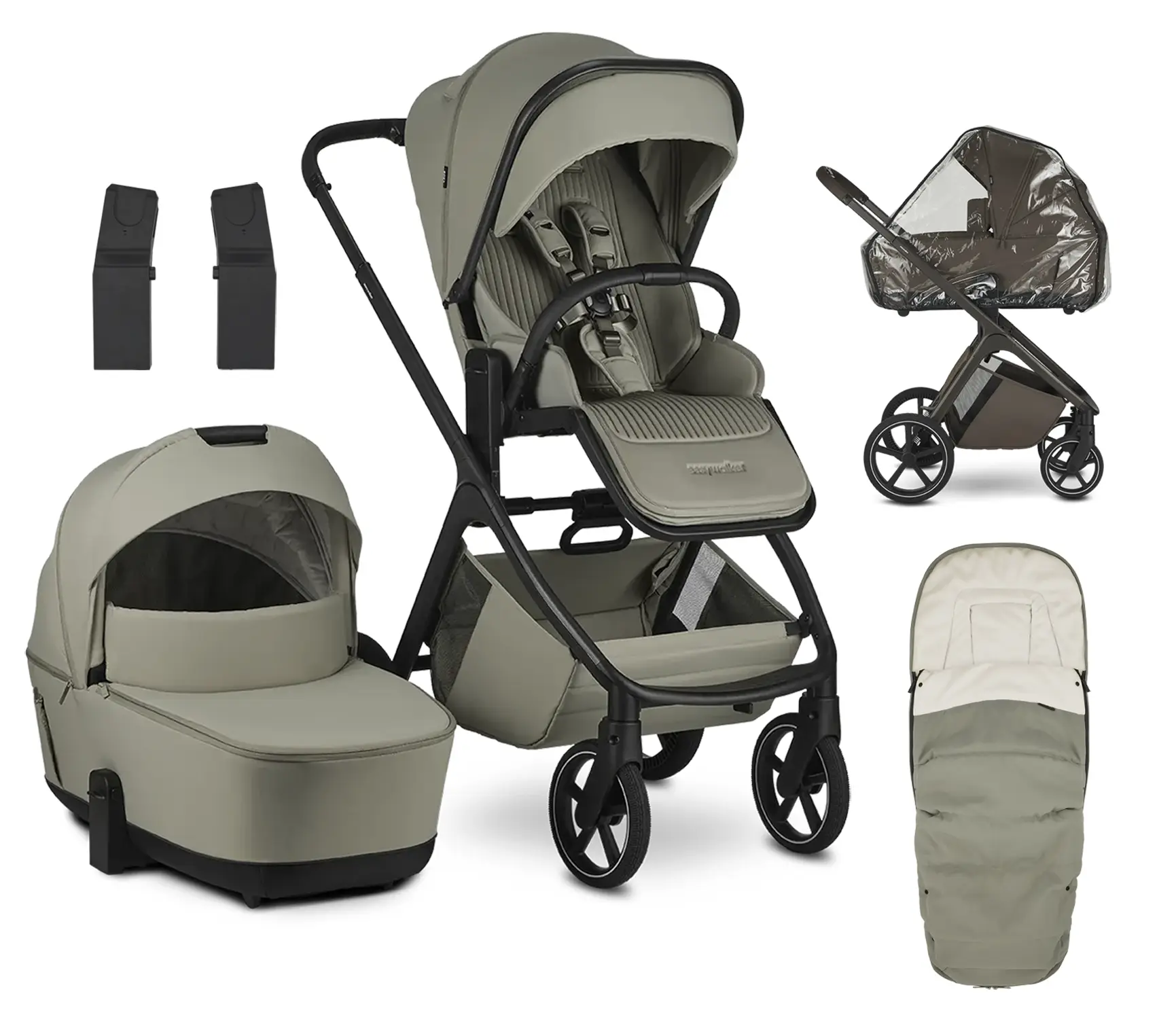 Easywalker Zoey Kinderwagen Set 4-in-1