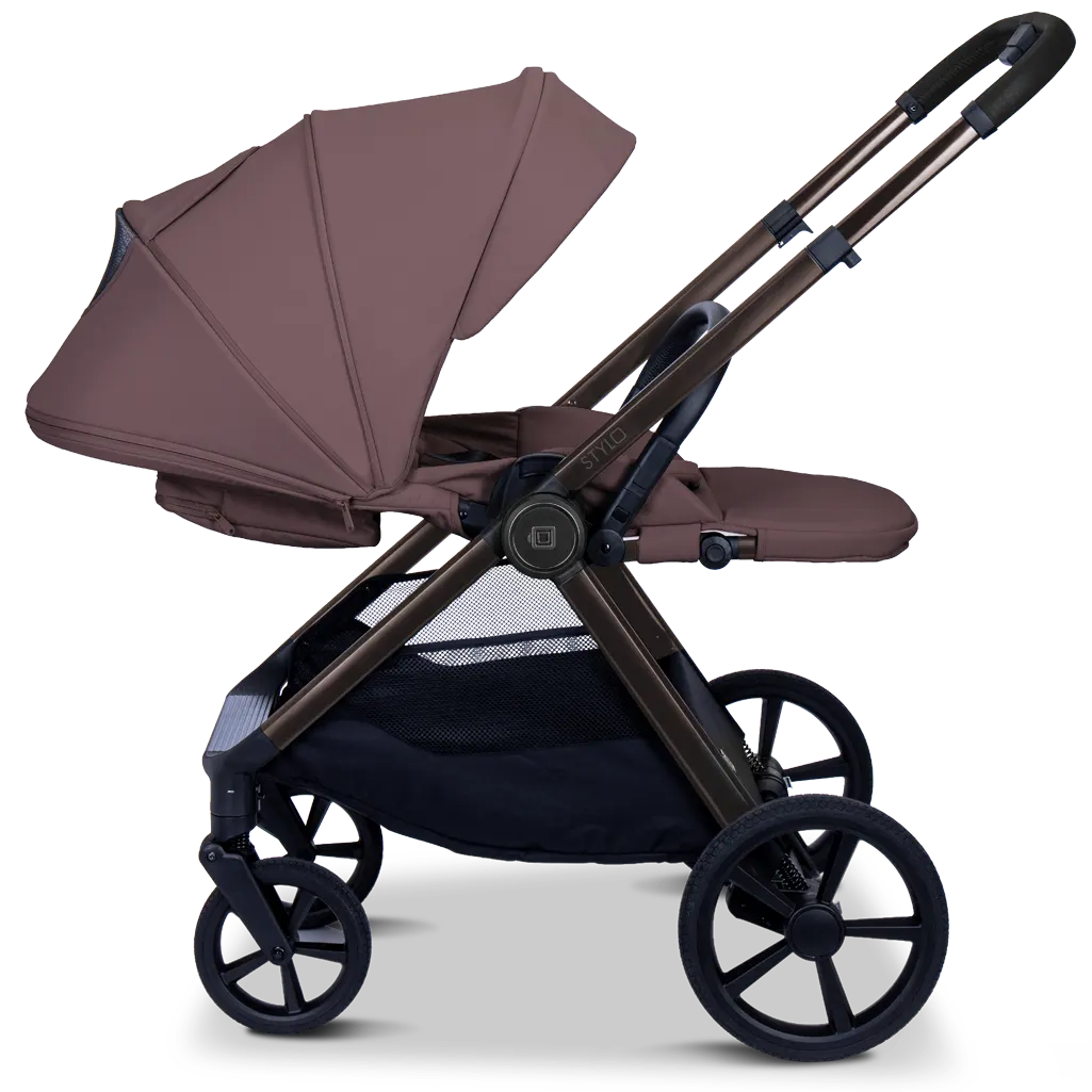 Moon Stylo Kinderwagen Sportsitz Tonka Liegeposition
