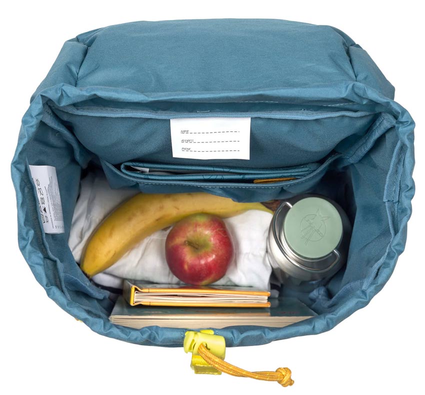 Lässig Rucksack Adventure Blau Innenfach