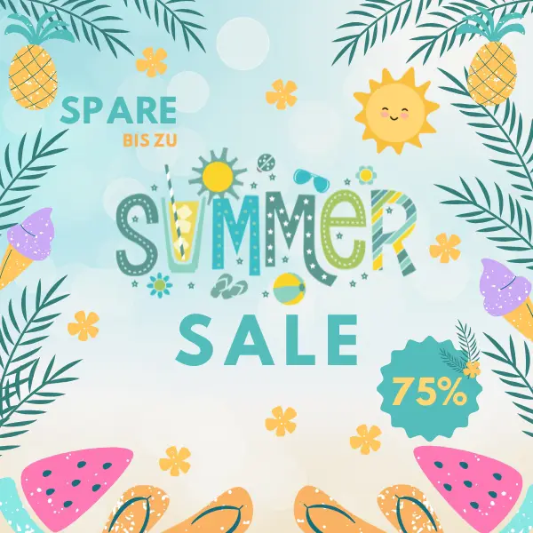Sommer Sale bei myPram - Spare bis zu 75% auf Babyartikel