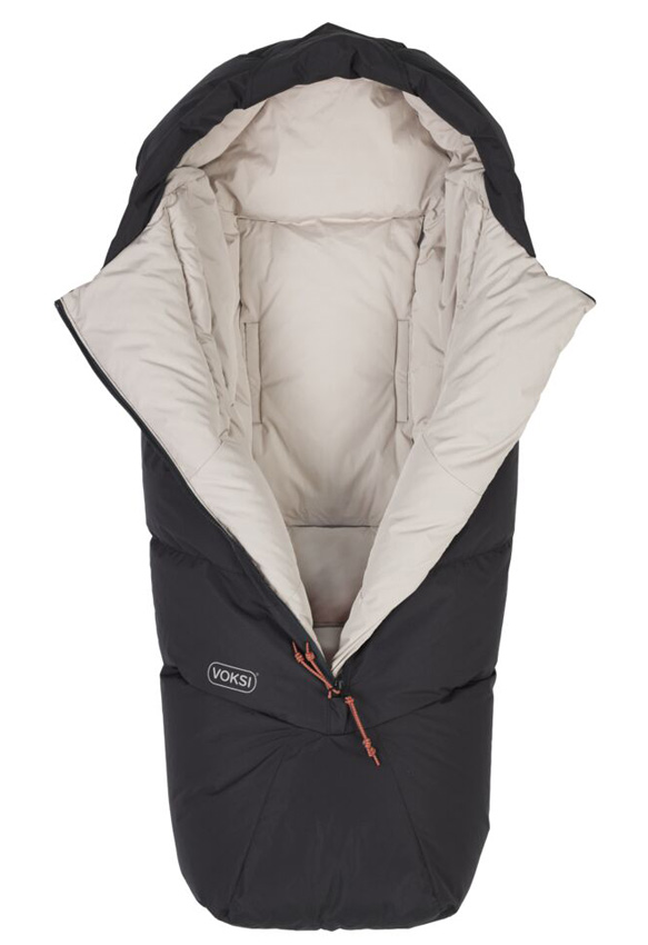 Voksi Fußsack Adventure North Schwarz