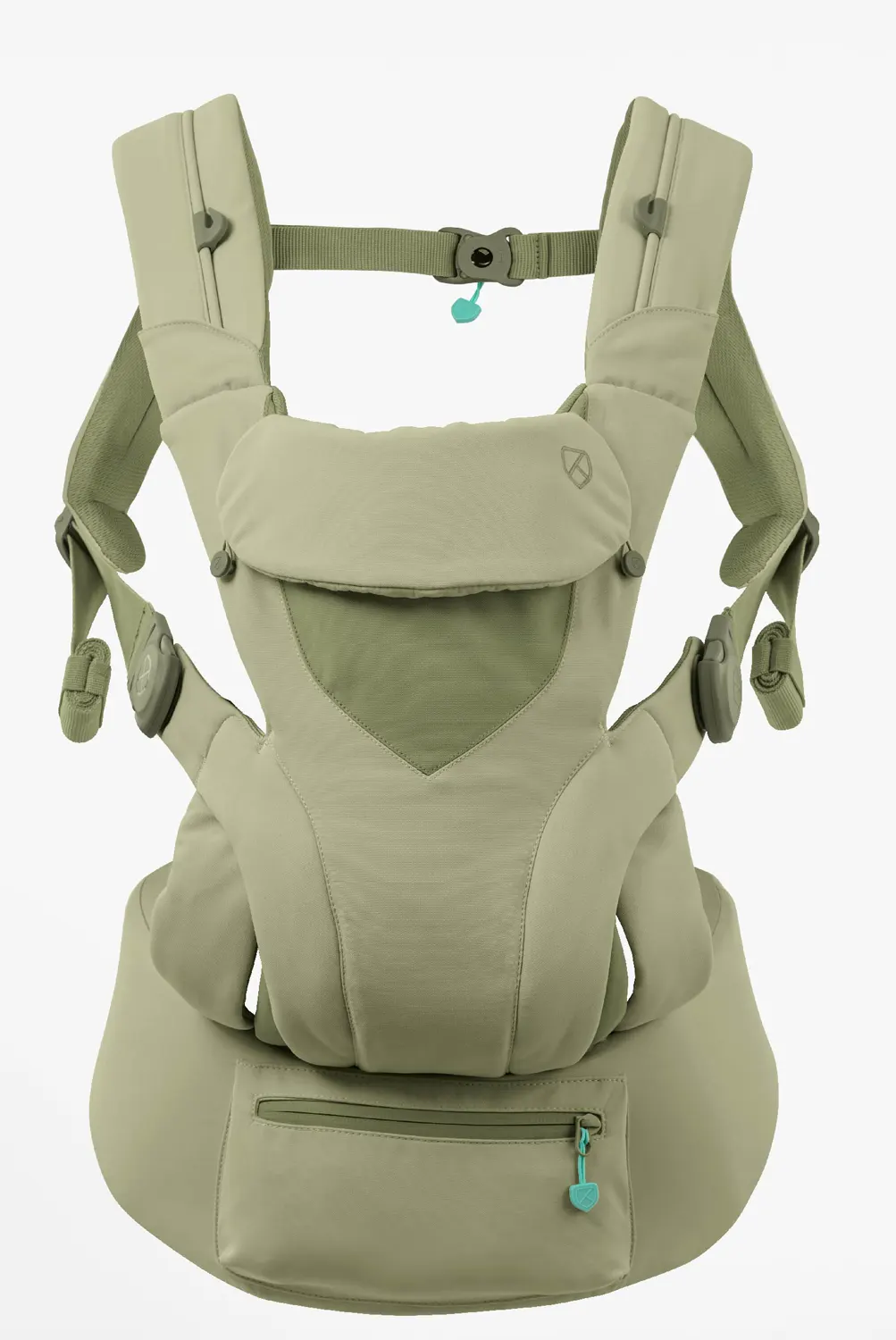 Koala Babycare Babytrage light green Vorne