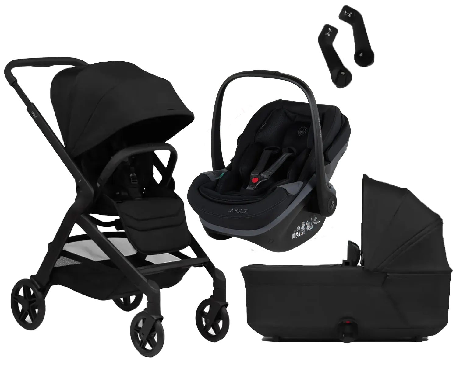 joolz hub 2 kinderwagen 3 1 set-spaceblack slide pro