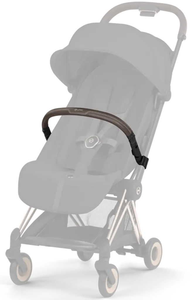 Cybex Coya Spielbügel braun am Buggy