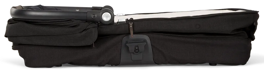 Nuna MIXX next Babywanne gefaltet schwarz