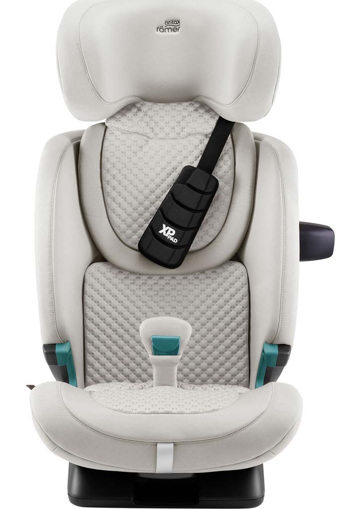 Britax Römer Advansafix PRO Kindersitz Lux Soft Taupe mitwachsend