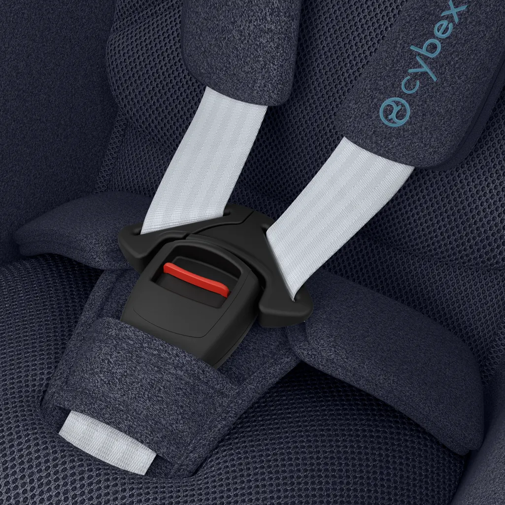 Cybex Sirona Ti Kindersitz Gurtdetail blau