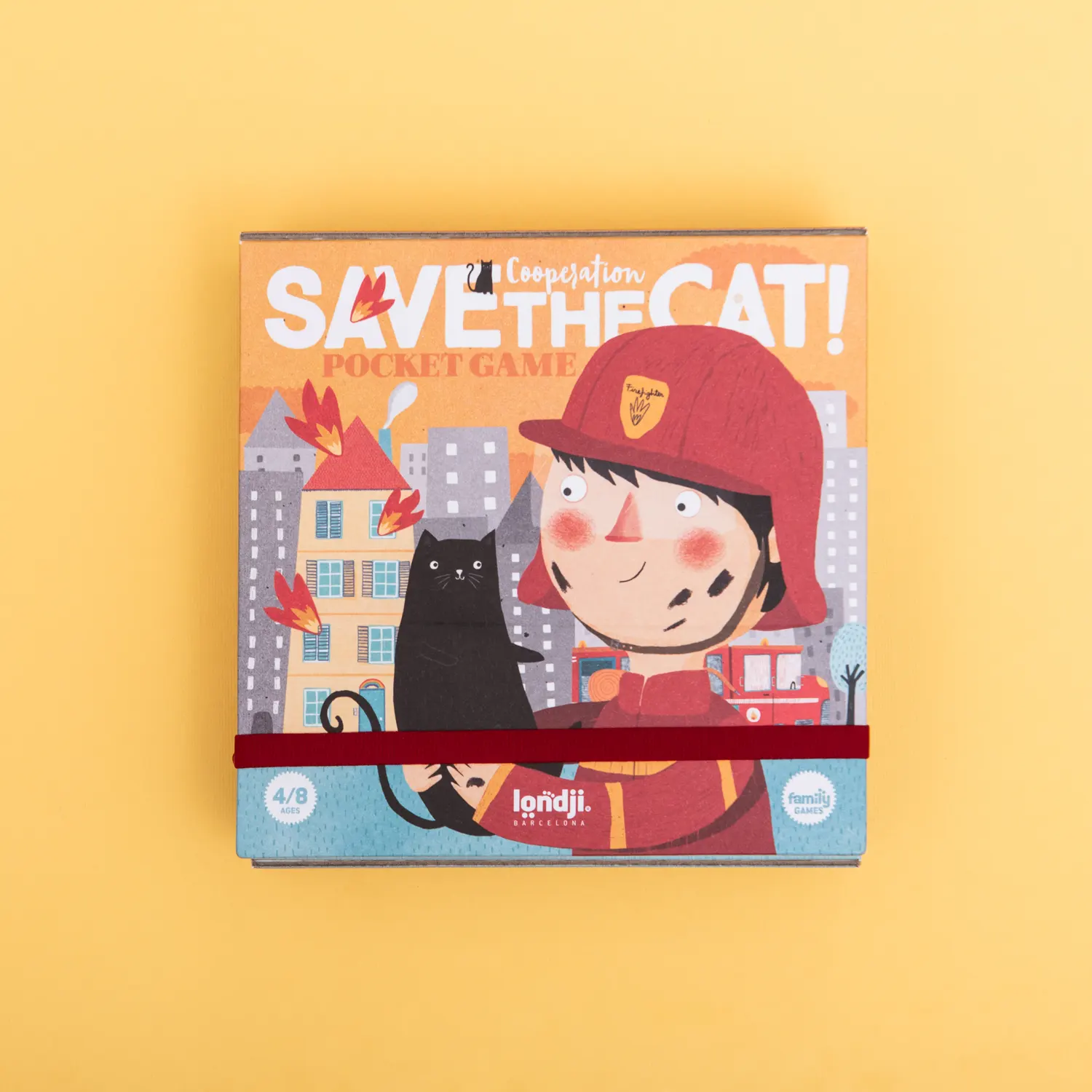 Londji Pocket Spiel - rette die Katze