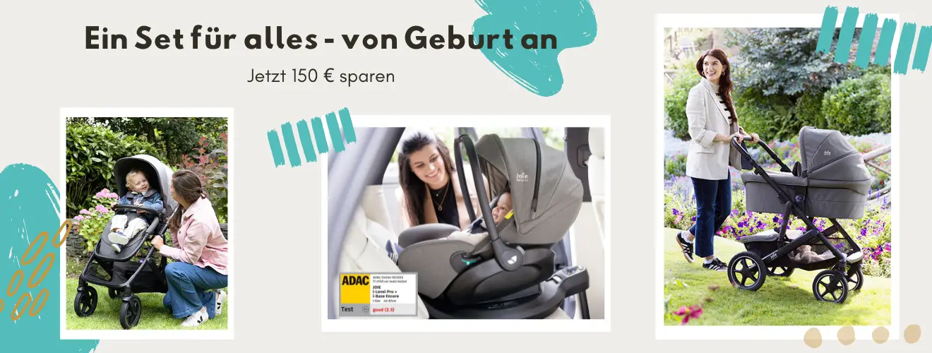 Joie Vinca 4-in-1 Kinderwagen Set jetzt 150€ sparen