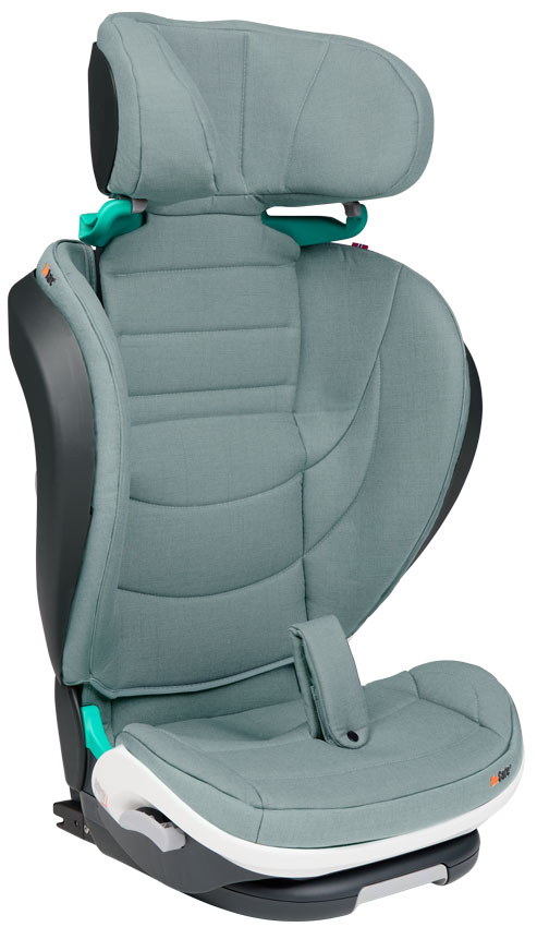 besafe flex fix 2 sea green melange kopfstuetze