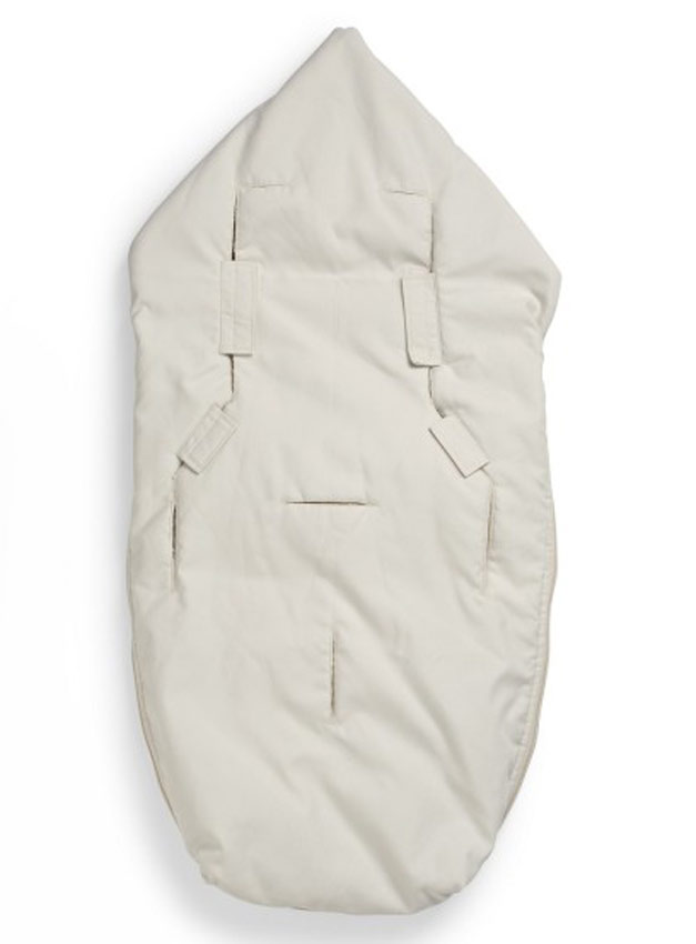 Elodie Fußsack für Babyschale Creamy White