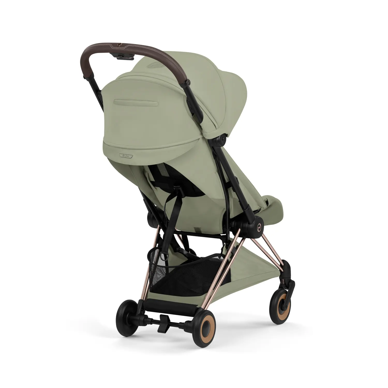 cybex coya style rosegold sage green hinten