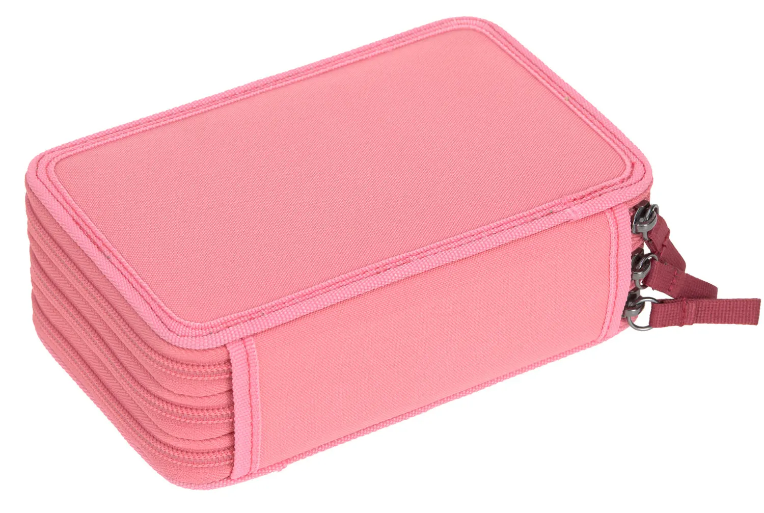Lässig 3 Fach Federtasche Pink Rückseite