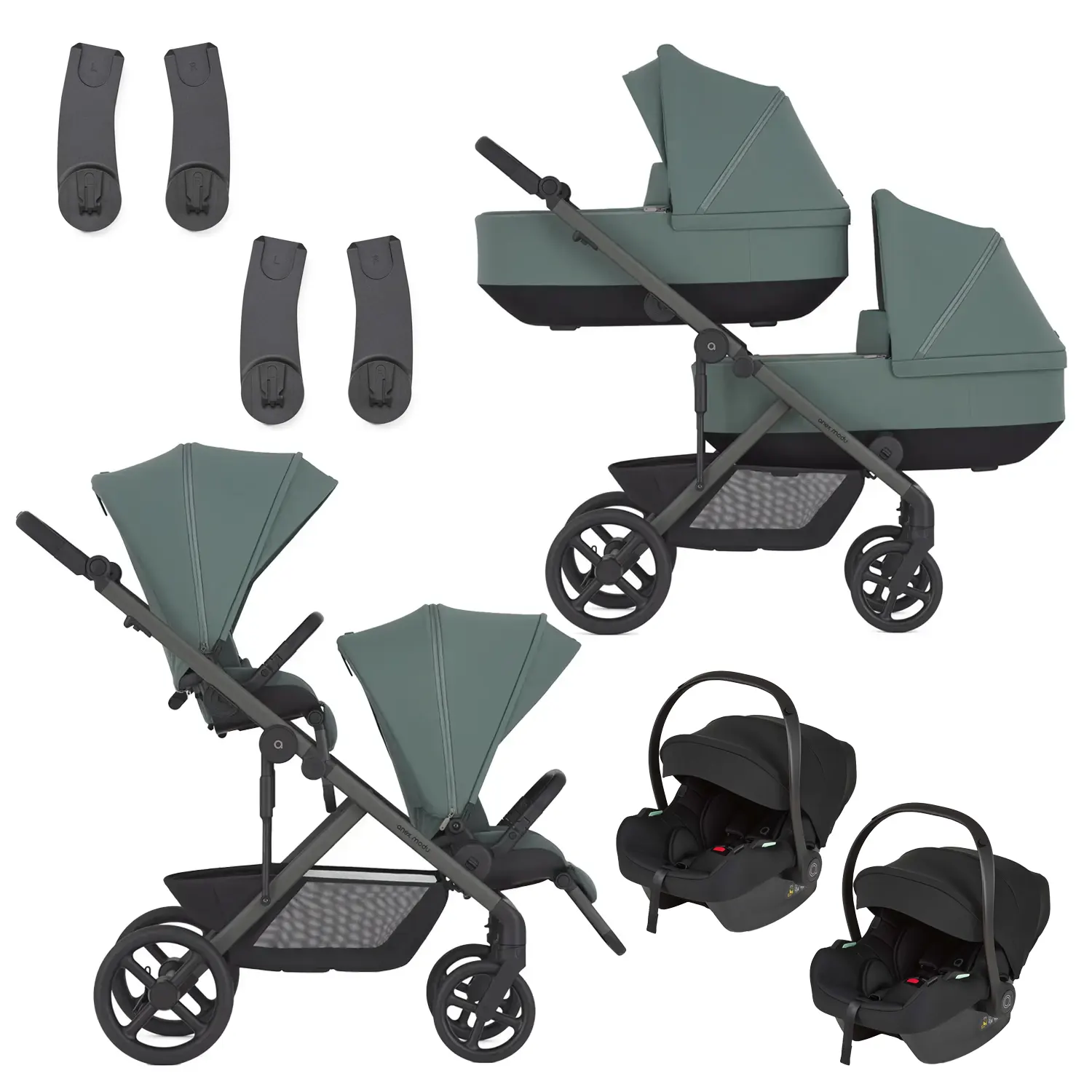 anex modu greeny double combi cosmo adapter