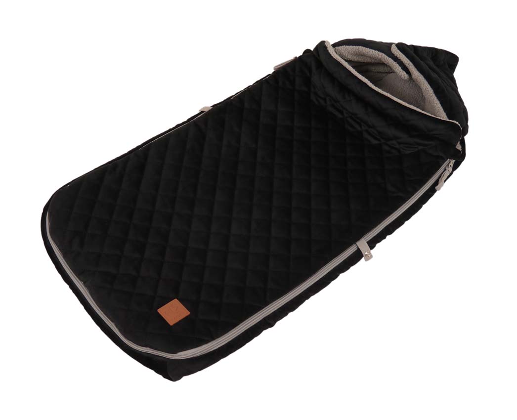 Kaiser Fußsack Velvet Kiki schwarz