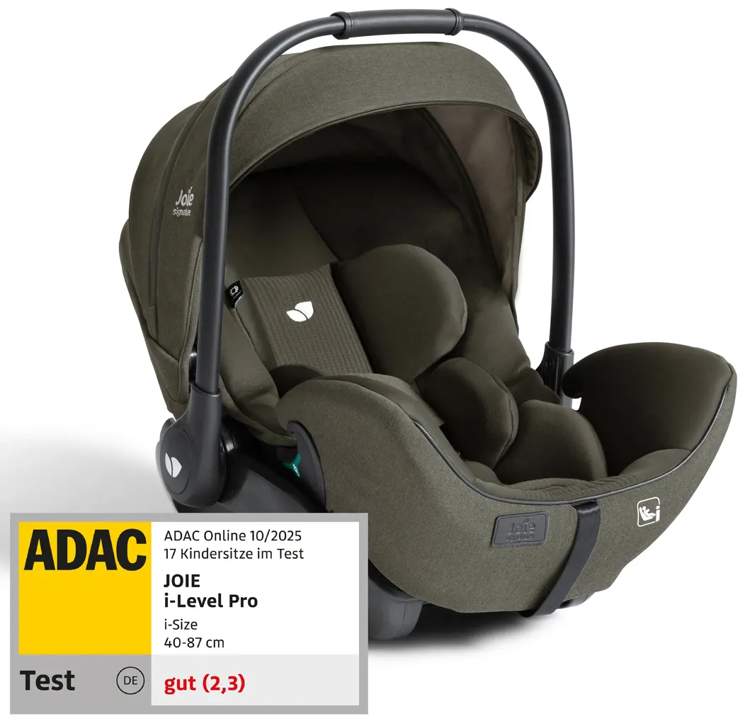 Joie i-Level Pro Babyschale Evergreen ADAC Test