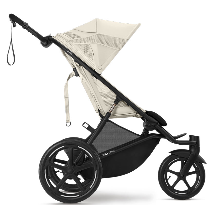 Cybex AVI Spin Jogging Kinderwagen Seashell Beige