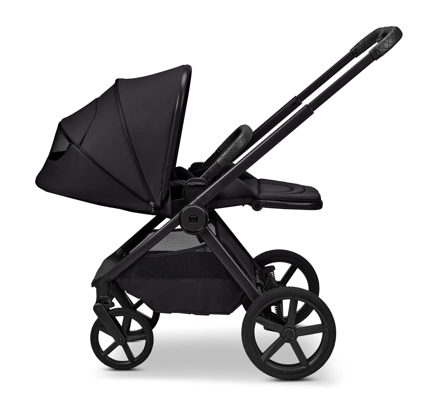 moon gio fold onyx buggy liegen