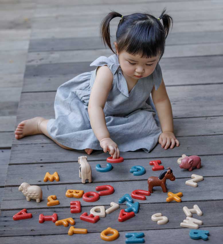 PLanToys Alphabet Großbuchstaben