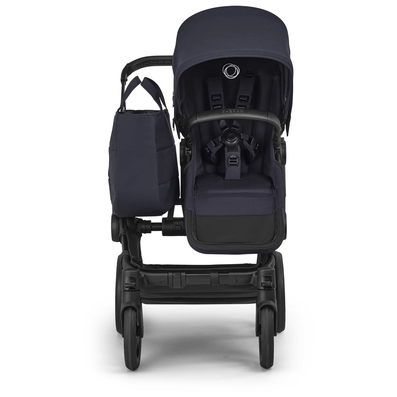 bugaboo donkey 6 deep indigo mono front