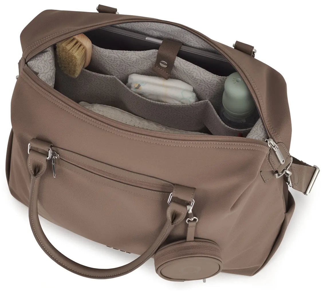 Anex Wickeltasche braun innen