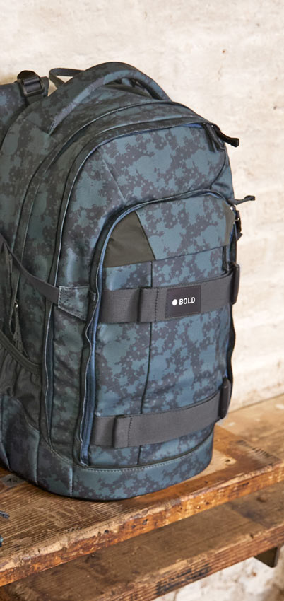 Lässig Schulrucksack Bold Origin Spots Blue