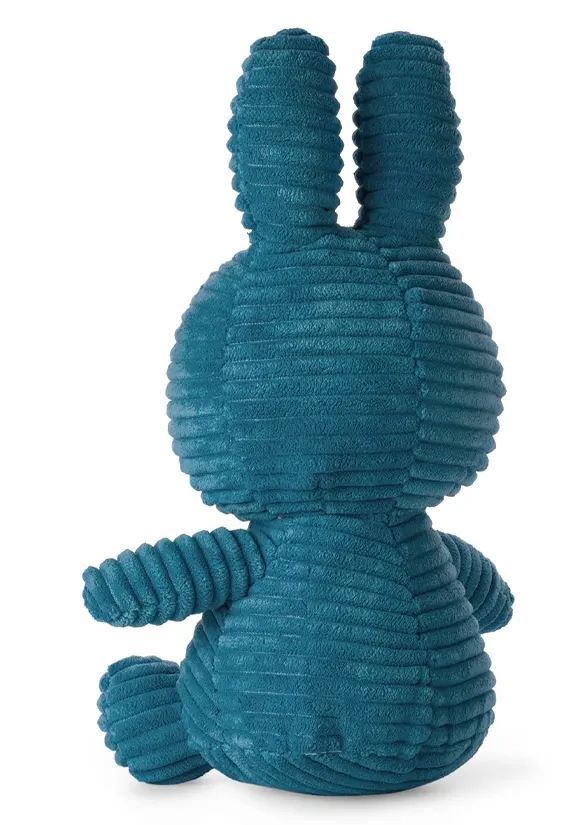 Miffy Kuscheltier Cord aviator blau hinten