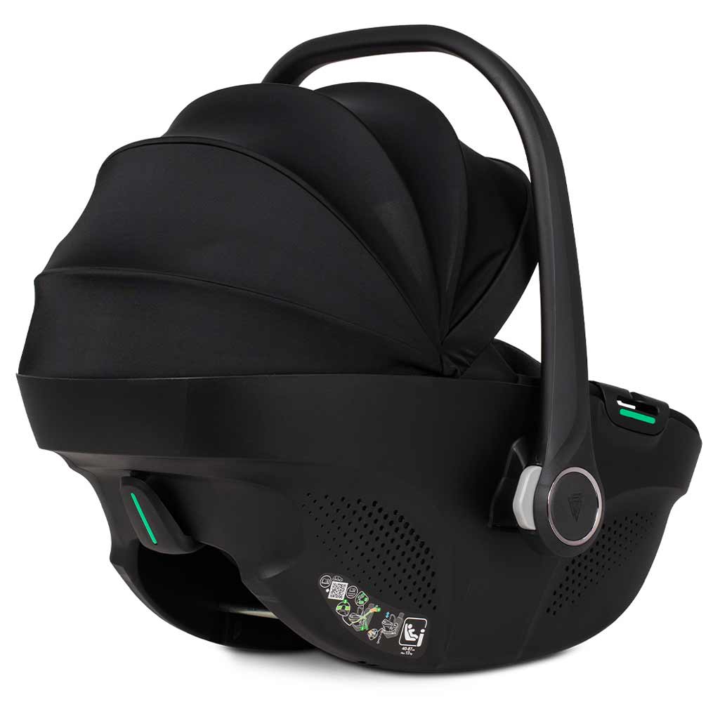 venicci tiago baby seat black back