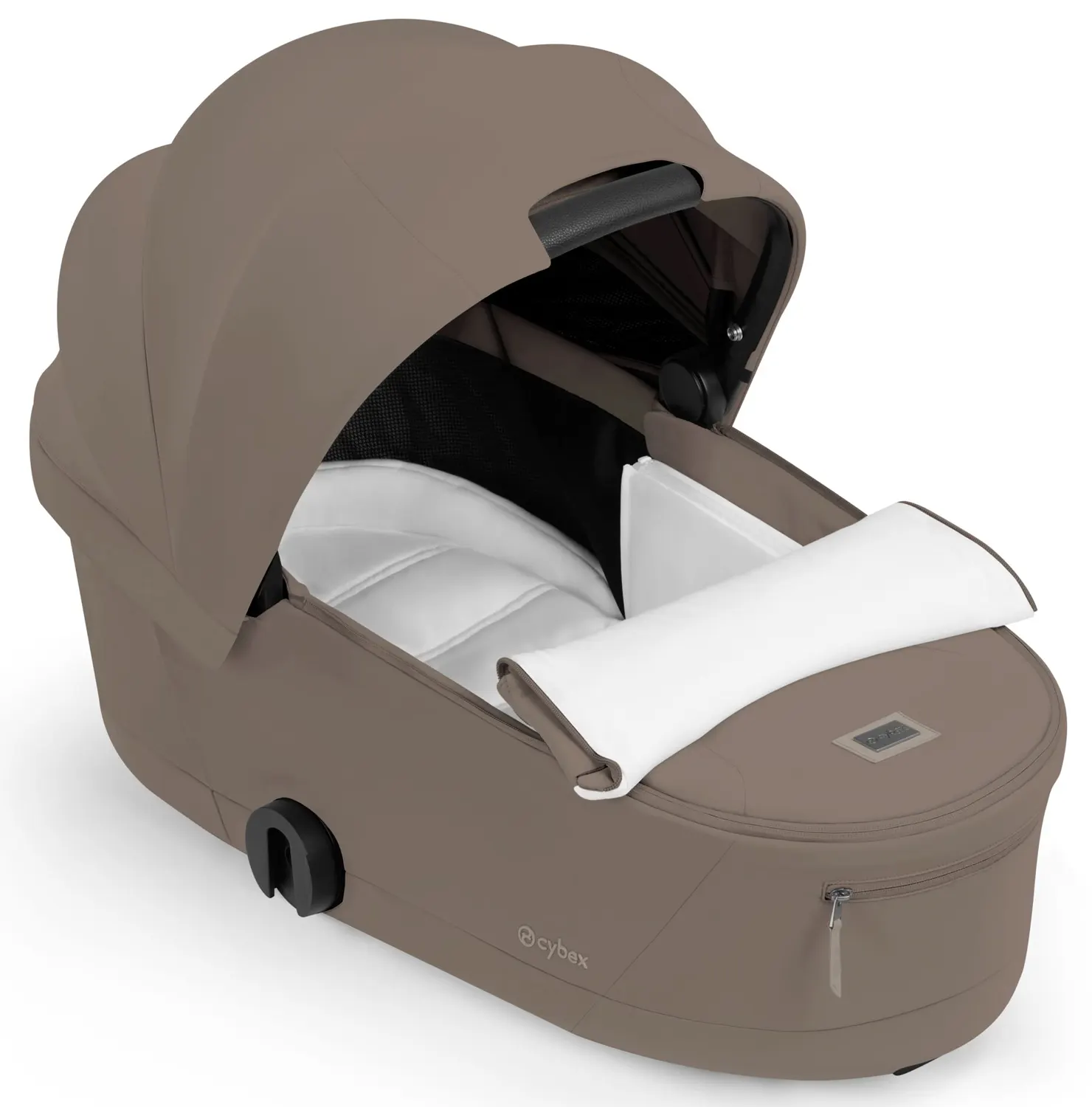 cybex priam comfort wanne coconut brown offen
