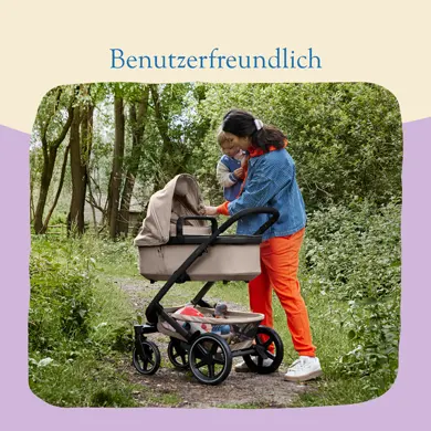 Joolz Kinderwagen sind benutzerfreundlich