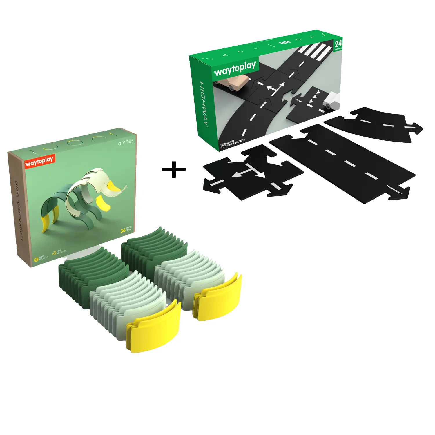 Waytoplay XXL Set Arches Creator und Highway Set