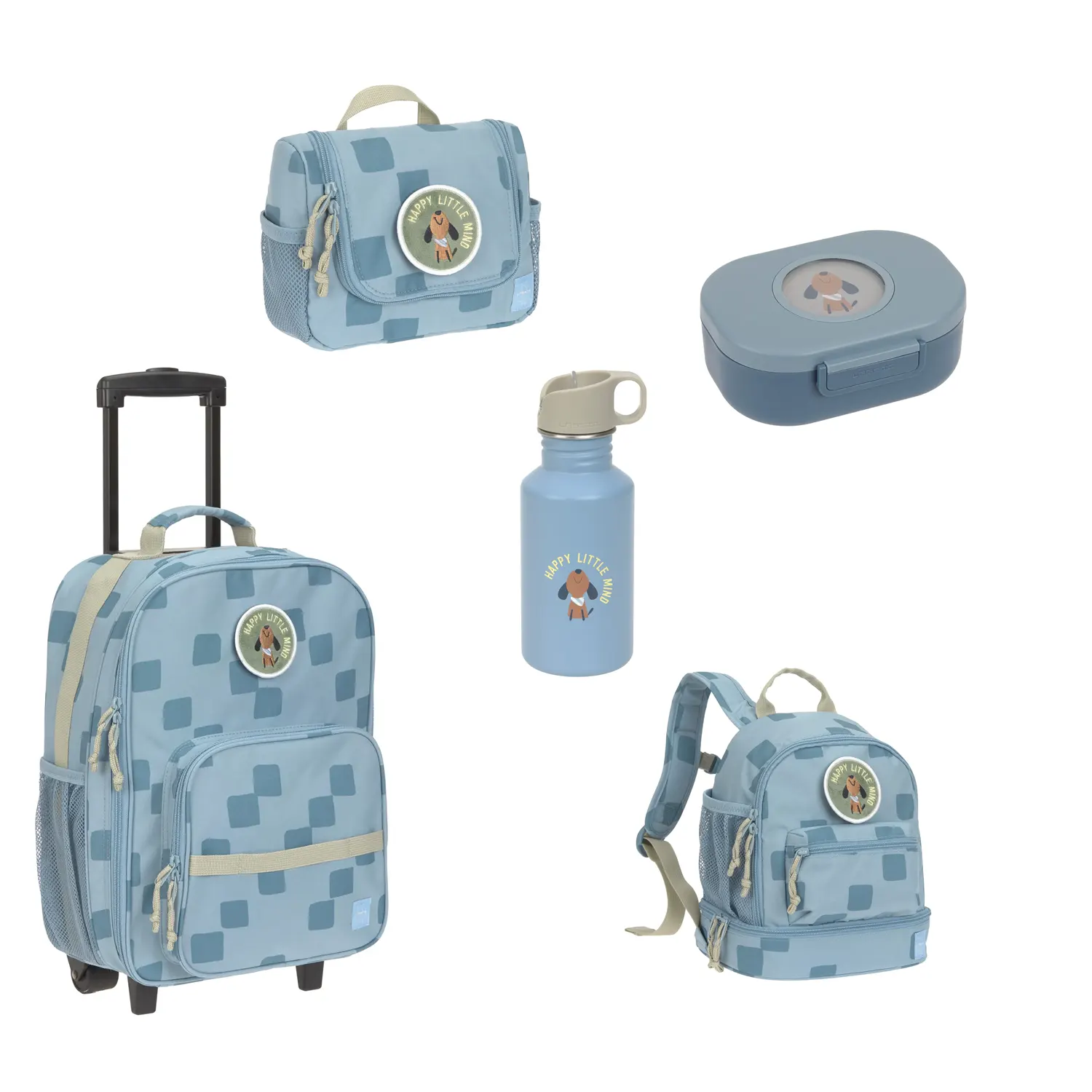 Lässig Reiseset XL blau