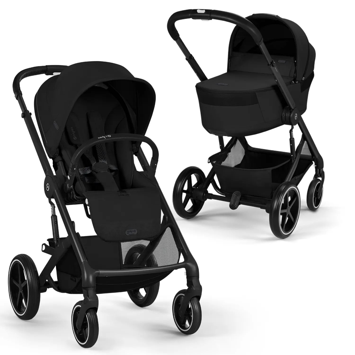 cybex balios s lux 2026 kombi faltwanne moon black