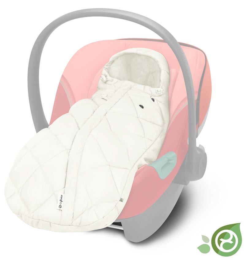Cybex Fußsack Snogga 2 Mini für Babyschale Seashell Beige