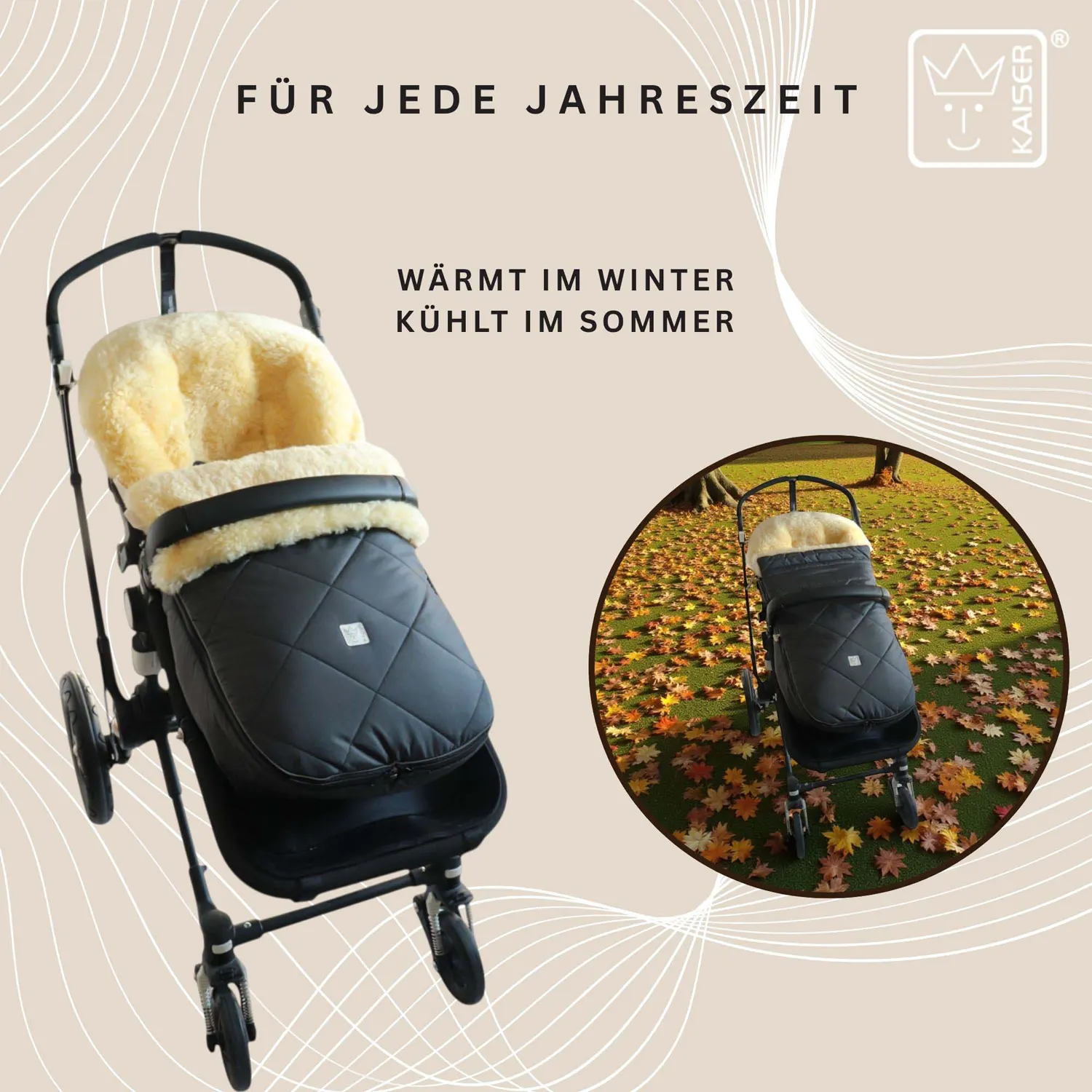 kaiser fusssack classic bild lifestyle