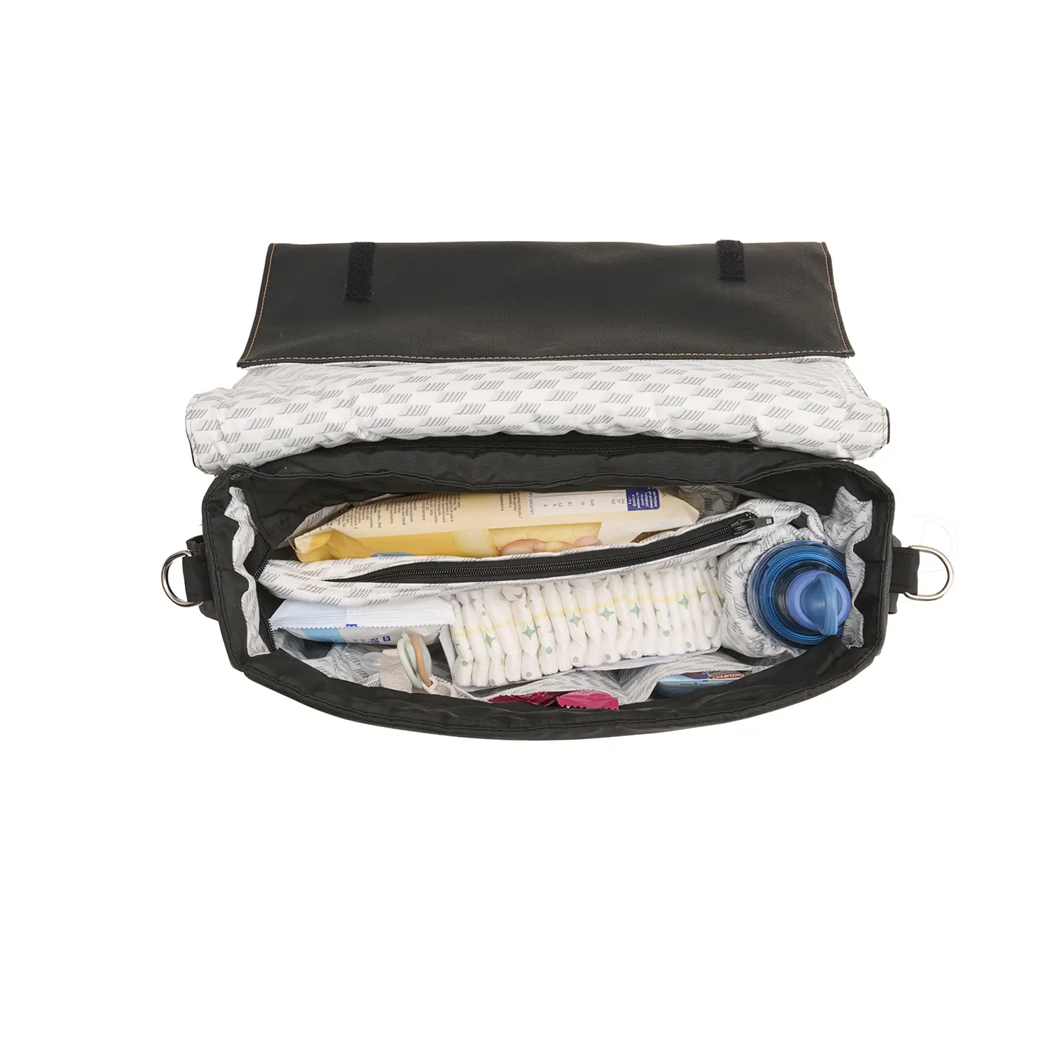 hartan amg wickeltasche innenleben