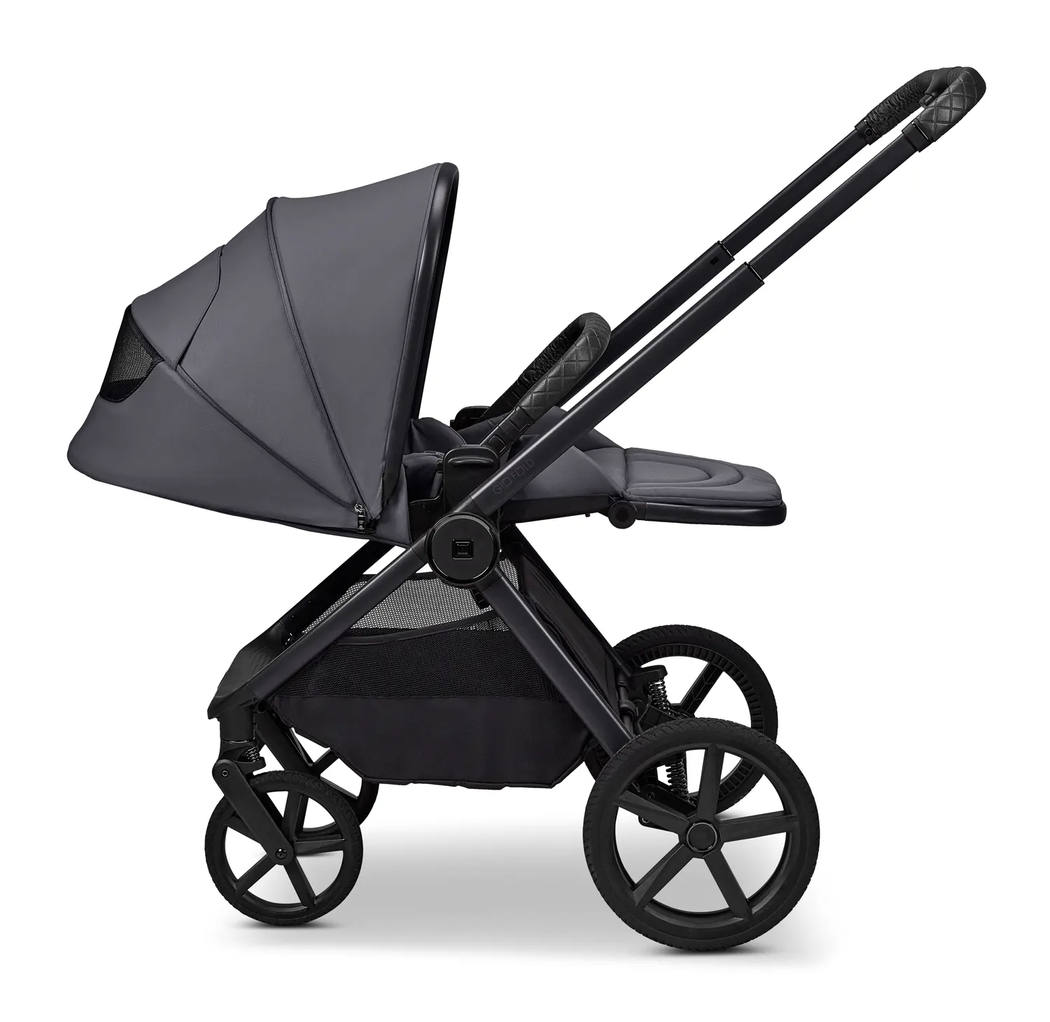 moon gio fold graphite buggy liegen
