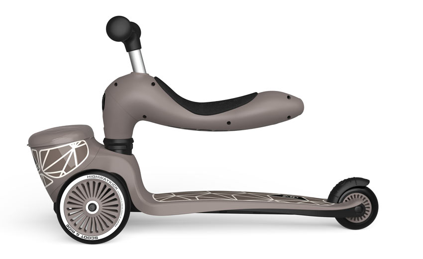 Scoot and Ride Highwaykick 1 Lifestyle Brownline Rutschauto