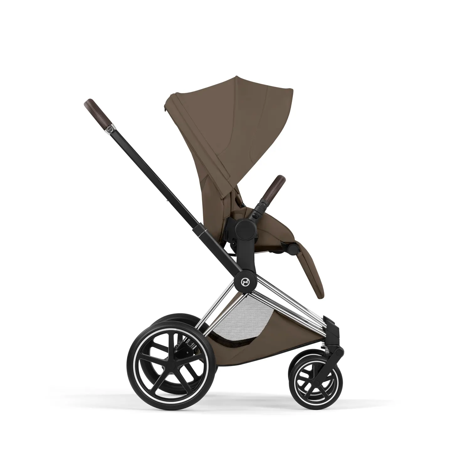 cybex priam style buggy chrom coconut brown seite