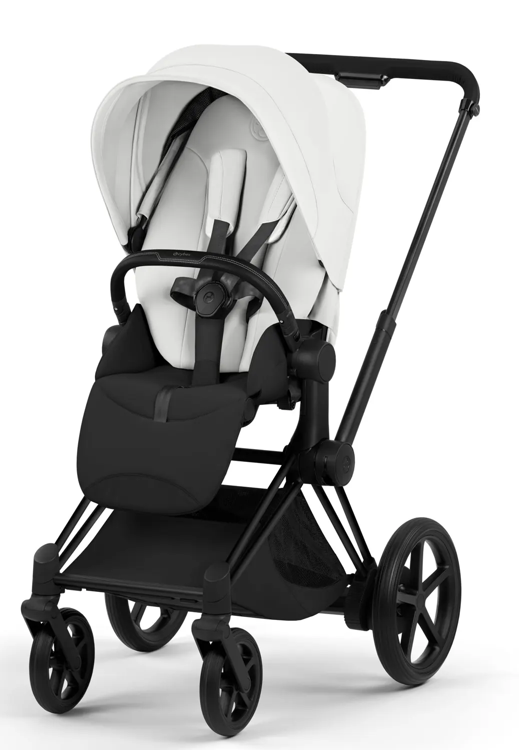 cybex e priam style buggy black off white
