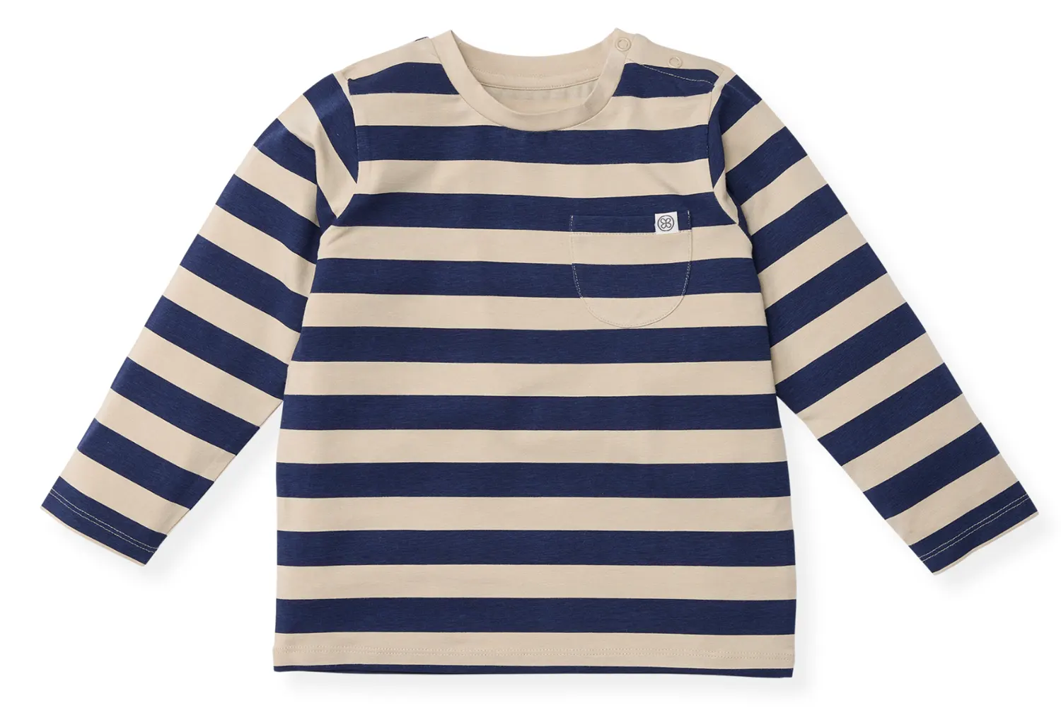 Cloby Langarmshirt navy stripes