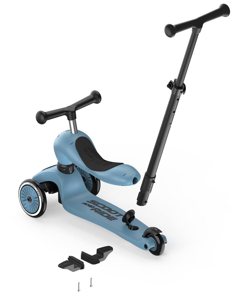 Scoot and Ride Push and Go steel Schiebestange