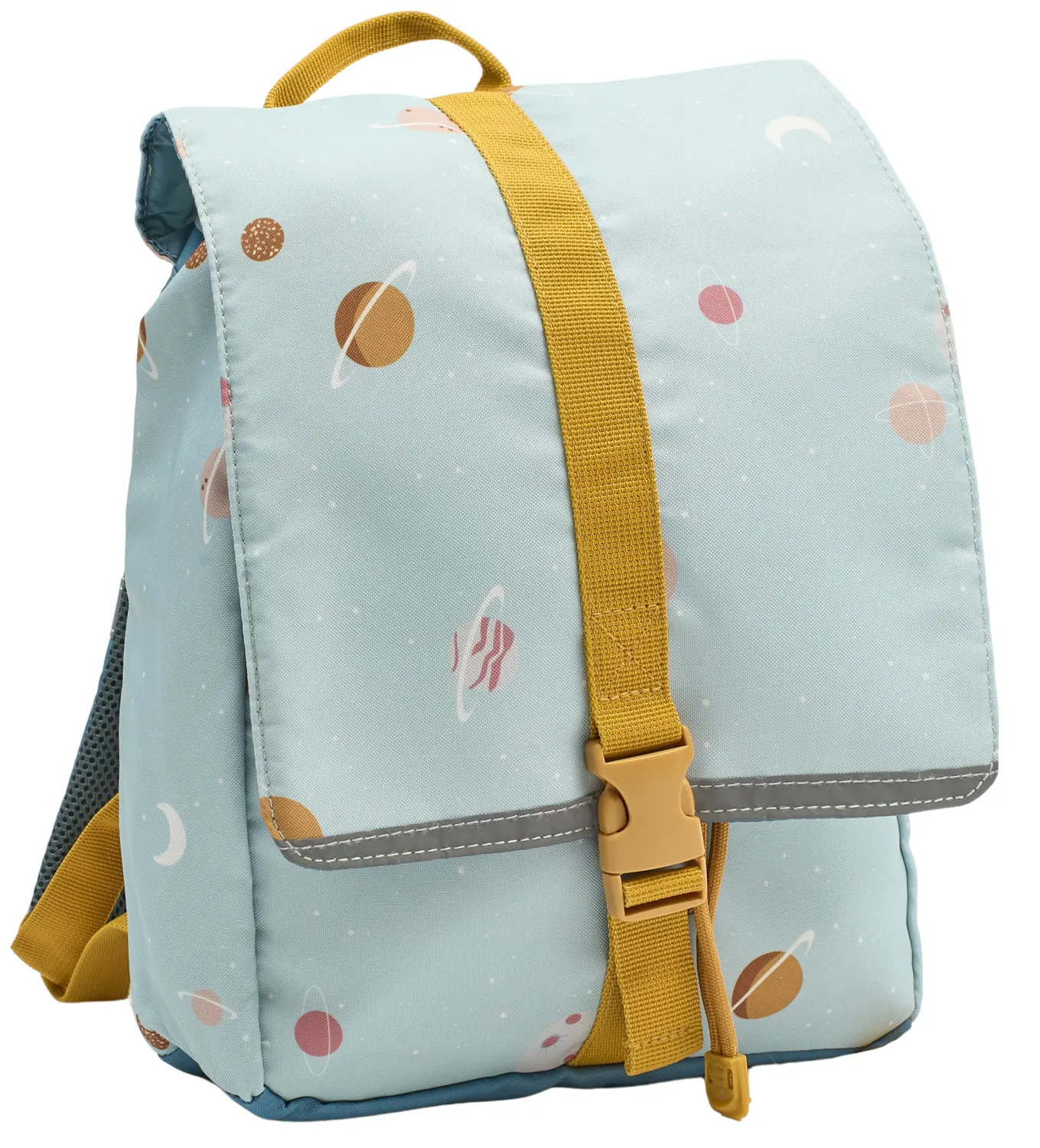 Fabelab Rucksack Planeten seitlich