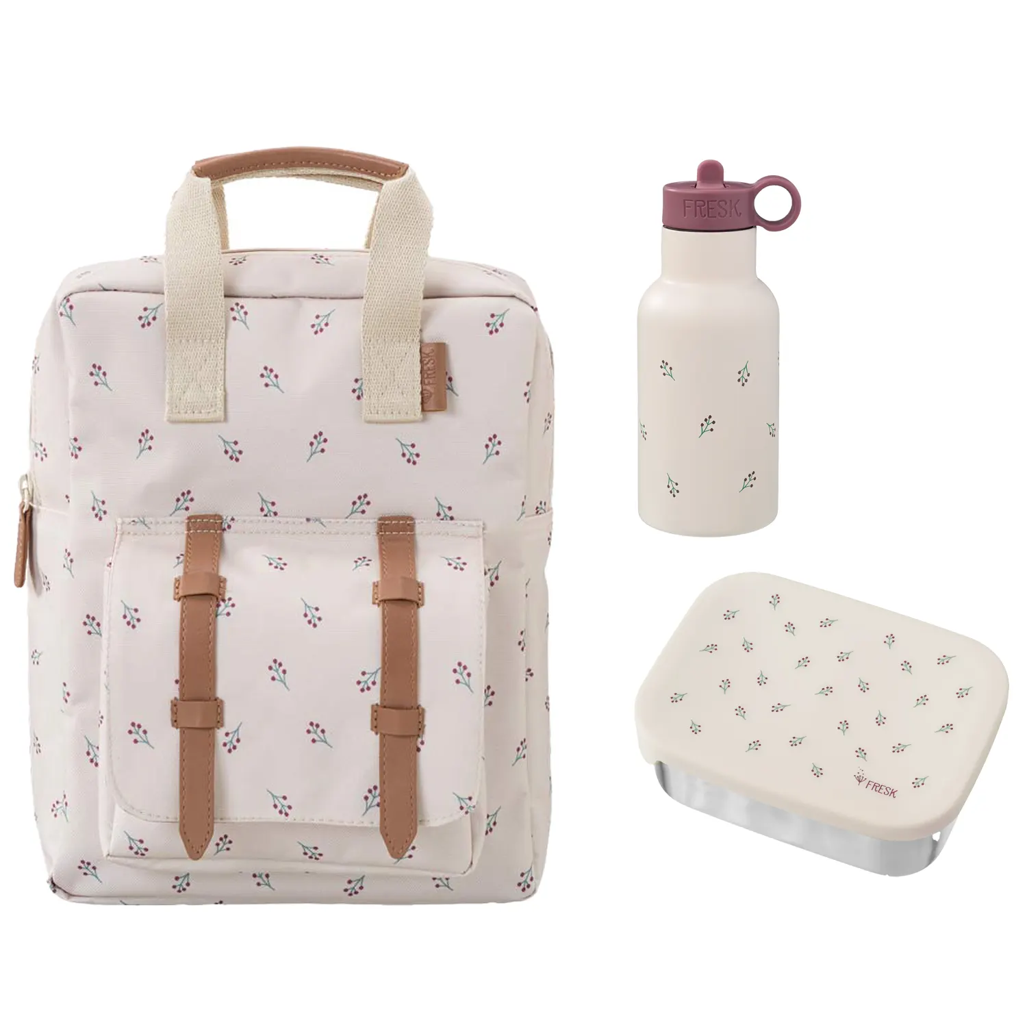 Fresk Kinderrucksack Set 3-teilig