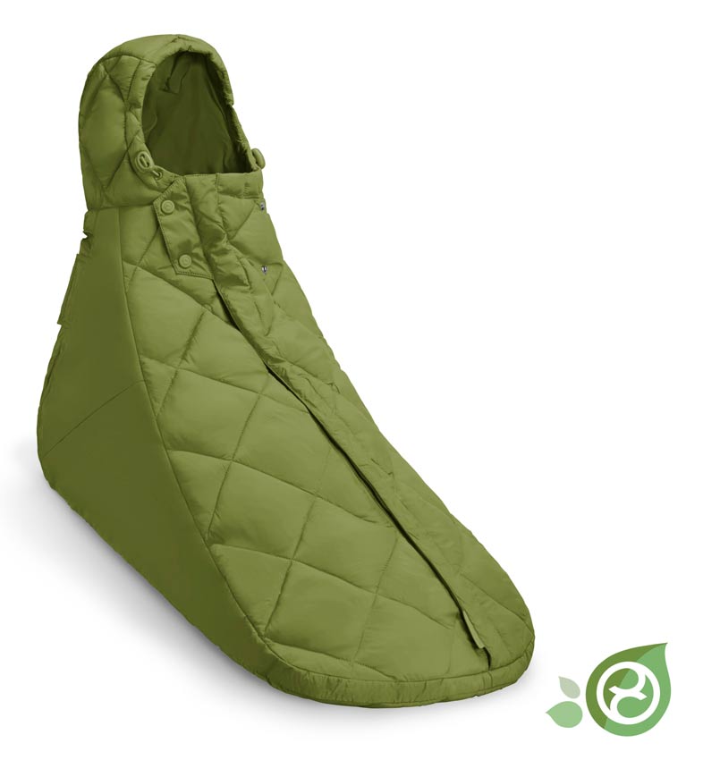 Cybex Fußsack Snogga 2 Mini für Babyschale Nature Green