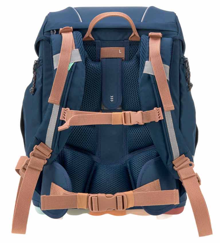 Lässig Schulranzen Set Boxy Unique Navy